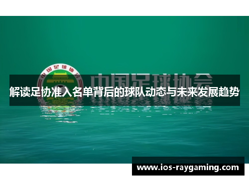 解读足协准入名单背后的球队动态与未来发展趋势