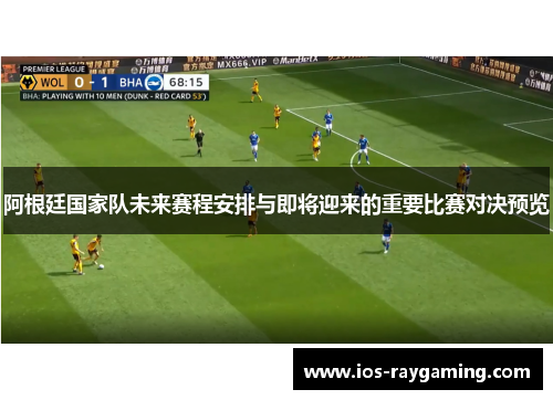 阿根廷国家队未来赛程安排与即将迎来的重要比赛对决预览